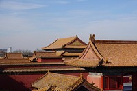 Forbidden city palace architecture. Free public domain CC0 image.