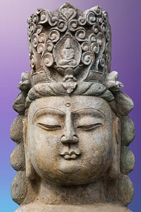 Buddha statue background. Free public domain CC0 image.