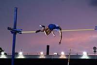 High jump, athletic game. Free public domain CC0 photo.