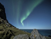 Aurora borealis. Free public domain CC0 photo.