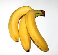 Closeup on bunch of bananas. Free public domain CC0 image.