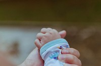 Tiny baby hand. Free public domain CC0 photo.