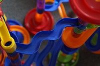 Colorful toys. Free public domain CC0 photo