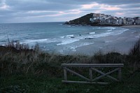 Beautiful beach landscape scenery. Free public domain CC0 photo.