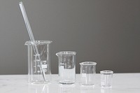 Beakers. Free public domain CC0 photo.