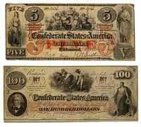 Old banknotes, money & banking. Free public domain CC0 image.