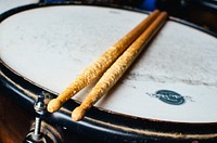 Bass drums, percussion instrument. Free public domain CC0 photo.