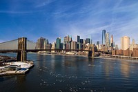 Brooklyn bridge, New York. Free public domain CC0 photo.