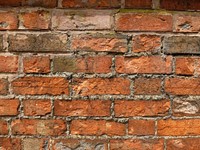 Brick wall texture. Free public domain CC0 photo.