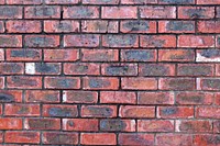 Brick wall texture. Free public domain CC0 photo.