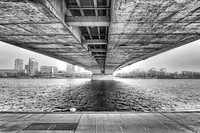 Under a bridge in Vienna. Free public domain CC0 image.