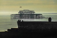 Brighton, background photo. Free public domain CC0 image.