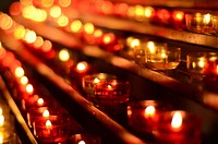 Candles, background photo. Free public domain CC0 image.