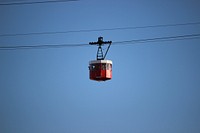 Car cable transportation. Free public domain CC0 photo.