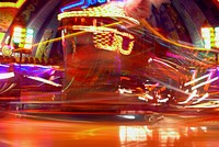 Carousel, theme park. Free public domain CC0 image.