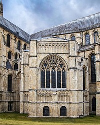 Historical architecture in Canterbury. Free public domain CC0 image.