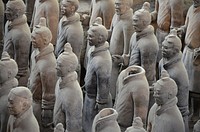 Terracotta Army at Emperor Qinshihuang's Mausoleum Site in China. Free public domain CC0 photo.