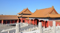 Temple in Beijing, China. Free public domain CC0 image.