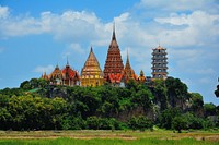 Tiger cave temple in Thailand. Free public domain CC0 photo.