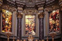 Beautiful church interior. Free public domain CC0 photo.