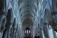 Beautiful church interior. Free public domain CC0 photo.