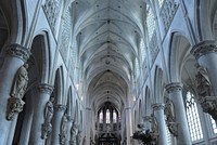 Beautiful church interior. Free public domain CC0 photo.