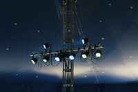 Concert light. Free public domain CC0 image.