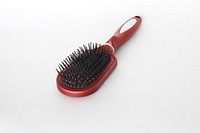 Hairbrush isolated on white background. Free public domain CC0 image.