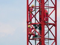 Construction in Singapore. Free public domain CC0 photo.