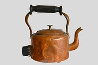 Antique Asian style kettle. Free public domain CC0 photo