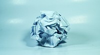 Crumpled paper. Free public domain CC0 image.