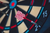 Darts game. Free public domain CC0 image.