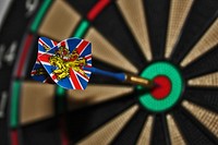 Darts target. Free public domain CC0 photo.