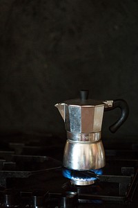 Free boiling coffee photo, public domain drink CC0 image.