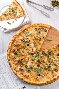 Free pizza image, public domain food CC0 photo.