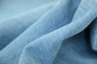 Close up jeans texture. Free public domain CC0 photo.