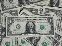 American dollar, money & banking. Free public domain CC0 image.