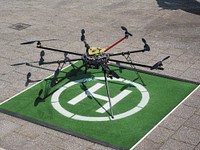Drone helicopter. Free public domain CC0 photo.