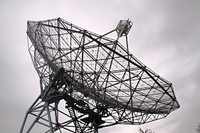 Satellite dish for space technolgy. Free public domain CC0 image.