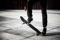 Free skateboard aesthetic background, public domain CC0 photo.