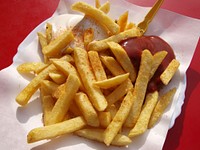 French fries image, free public domain CC0 photo.