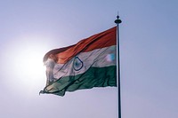 India flag. Free public domain CC0 photo.