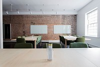 Empty office meeting room, free public domain CC0 image.