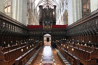 Beautiful church interior. Free public domain CC0 photo.