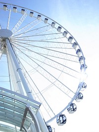 Ferris wheel. Free public domain CC0 image.