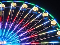 Ferris wheel. Free public domain CC0 image.