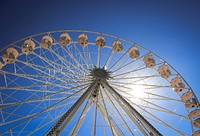 Ferris wheel. Free public domain CC0 image.