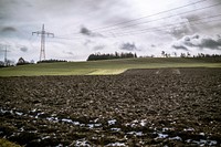 Electric power cable lines. Free public domain CC0 photo.