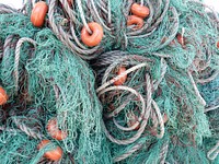 Fishing net close up. Free public domain CC0 photo.