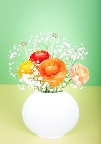 Flower arrangement background. Free public domain CC0 photo.